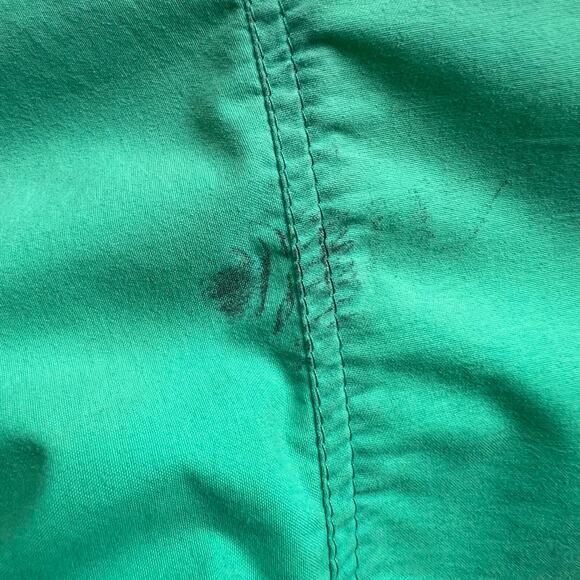 Vintage Made in USA Patagonia Anorak Half Zip Snap T Jacket Faded Green Neon L - Picture 13 of 16